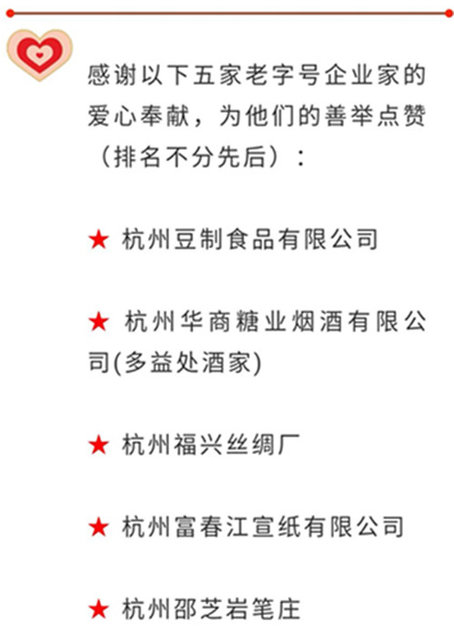 老字号掌门人与共赴黔东南州考察帮扶团的民营企业家们共同发出倡议：践行社会责任 奉献一片爱心